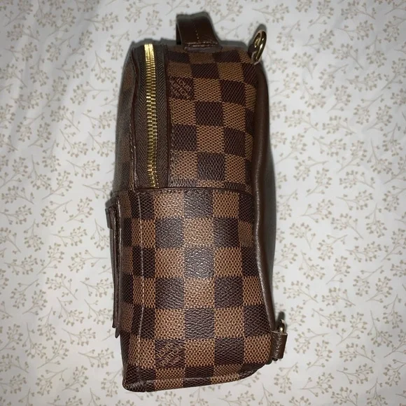 SALE ~ Custom made Authentic LV Damier Ebene canvas backpack  display picture 2